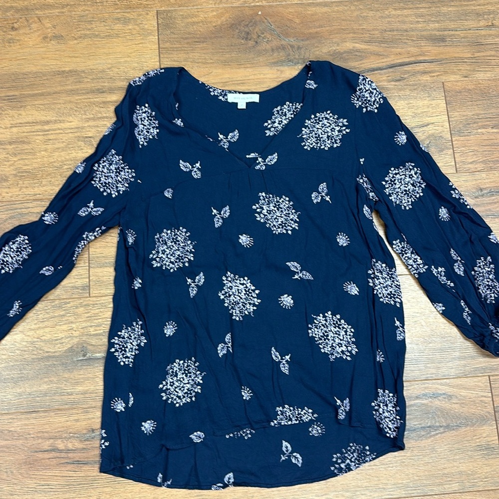 Skies Are Blue printed blouse